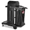 Rubbermaid Commercial Exec Hi Security Janitorial Cleaning Cart, 23.1w x 39.6d x 27.5h, Blk 1861427 - alternate 1